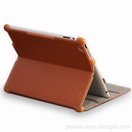 Magic Leather Case, Ideal for Apple's iPad, with Sleep Function and 12 Months Warranty
